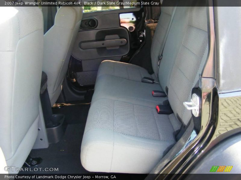 Black / Dark Slate Gray/Medium Slate Gray 2007 Jeep Wrangler Unlimited Rubicon 4x4