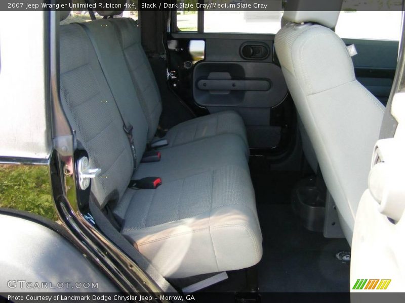 Black / Dark Slate Gray/Medium Slate Gray 2007 Jeep Wrangler Unlimited Rubicon 4x4