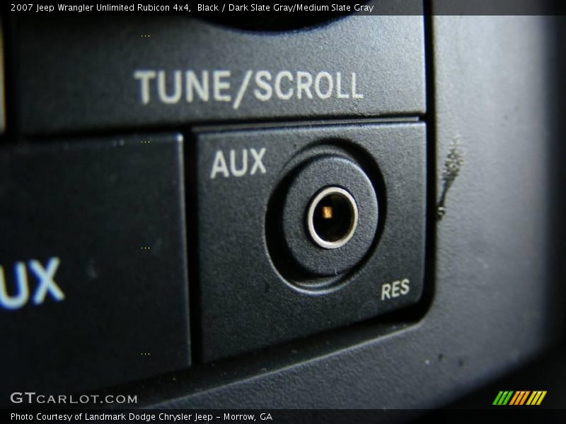 Black / Dark Slate Gray/Medium Slate Gray 2007 Jeep Wrangler Unlimited Rubicon 4x4