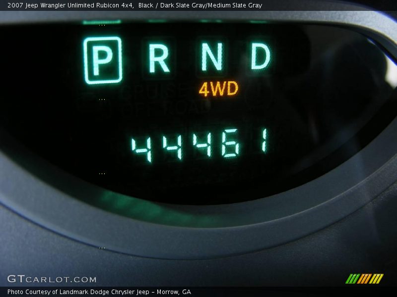 Black / Dark Slate Gray/Medium Slate Gray 2007 Jeep Wrangler Unlimited Rubicon 4x4