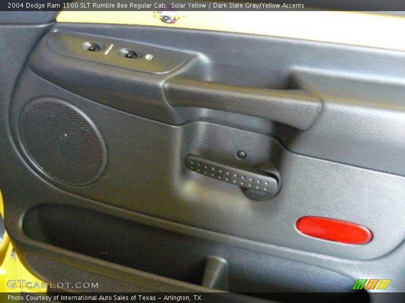 Solar Yellow / Dark Slate Gray/Yellow Accents 2004 Dodge Ram 1500 SLT Rumble Bee Regular Cab