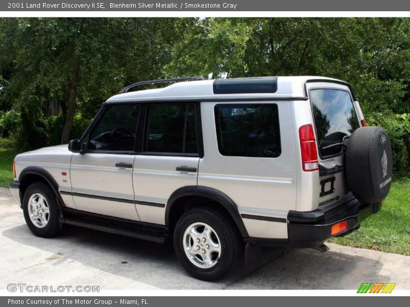 Blenheim Silver Metallic / Smokestone Gray 2001 Land Rover Discovery II SE