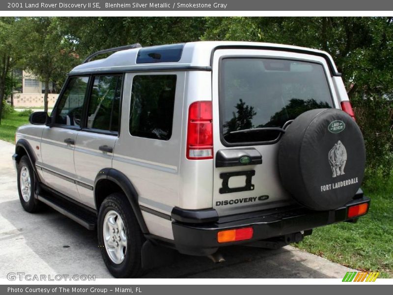 Blenheim Silver Metallic / Smokestone Gray 2001 Land Rover Discovery II SE