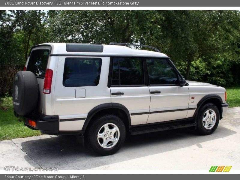 Blenheim Silver Metallic / Smokestone Gray 2001 Land Rover Discovery II SE