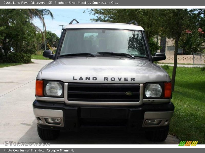 Blenheim Silver Metallic / Smokestone Gray 2001 Land Rover Discovery II SE