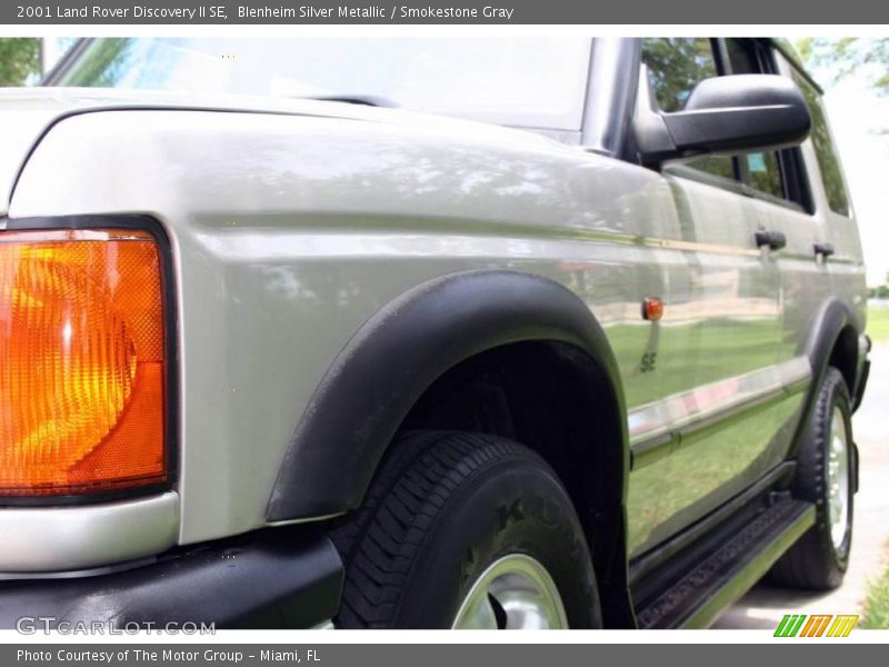 Blenheim Silver Metallic / Smokestone Gray 2001 Land Rover Discovery II SE