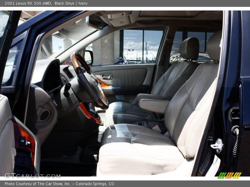 Black Onyx / Ivory 2001 Lexus RX 300 AWD