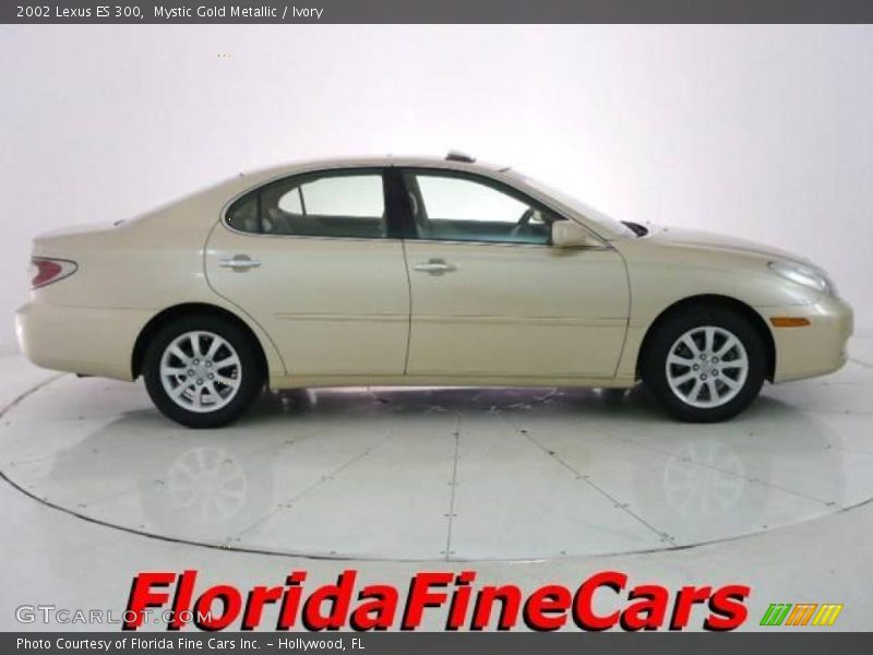 Mystic Gold Metallic / Ivory 2002 Lexus ES 300