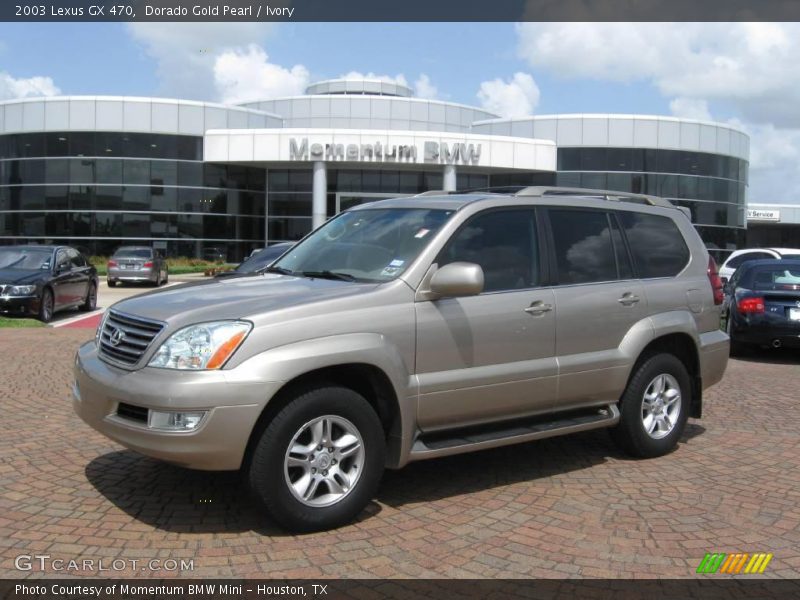 Dorado Gold Pearl / Ivory 2003 Lexus GX 470
