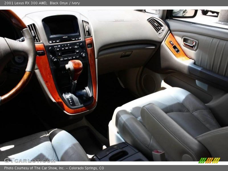 Black Onyx / Ivory 2001 Lexus RX 300 AWD