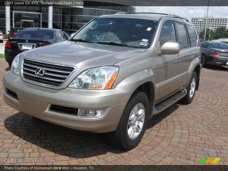 Dorado Gold Pearl / Ivory 2003 Lexus GX 470