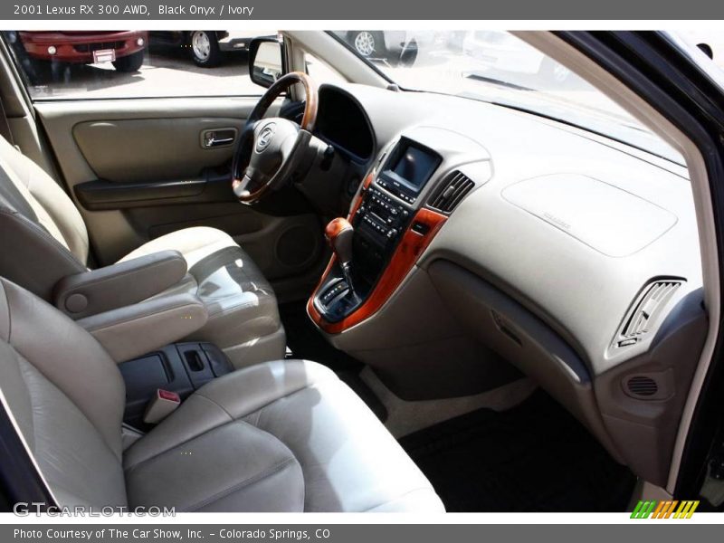 Black Onyx / Ivory 2001 Lexus RX 300 AWD