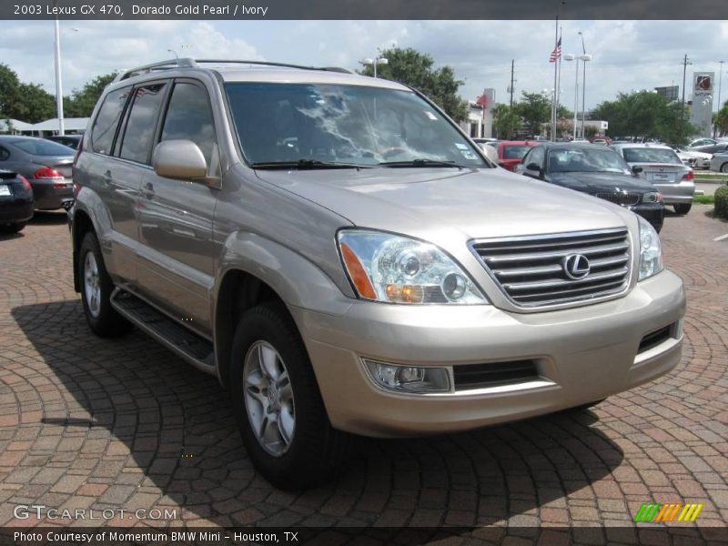 Dorado Gold Pearl / Ivory 2003 Lexus GX 470