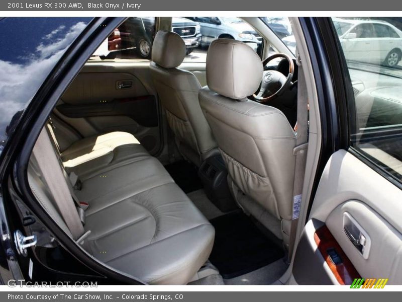 Black Onyx / Ivory 2001 Lexus RX 300 AWD