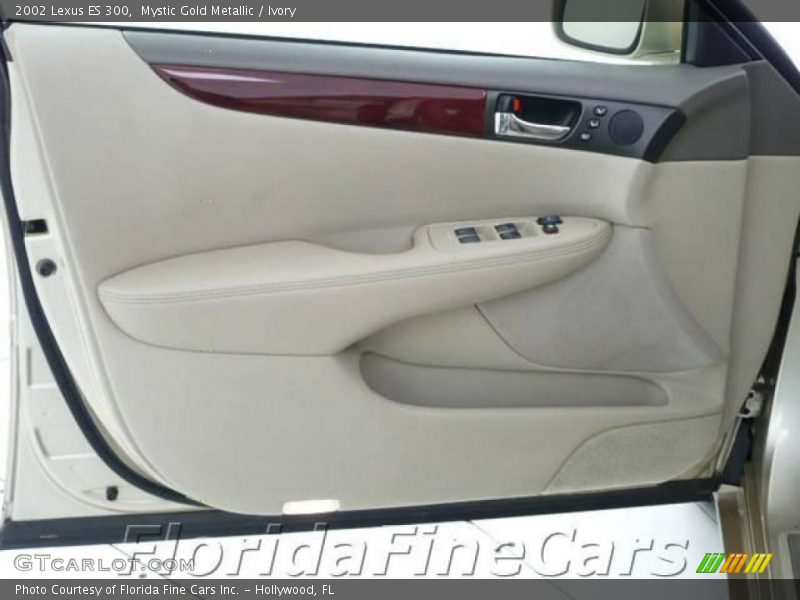 Mystic Gold Metallic / Ivory 2002 Lexus ES 300