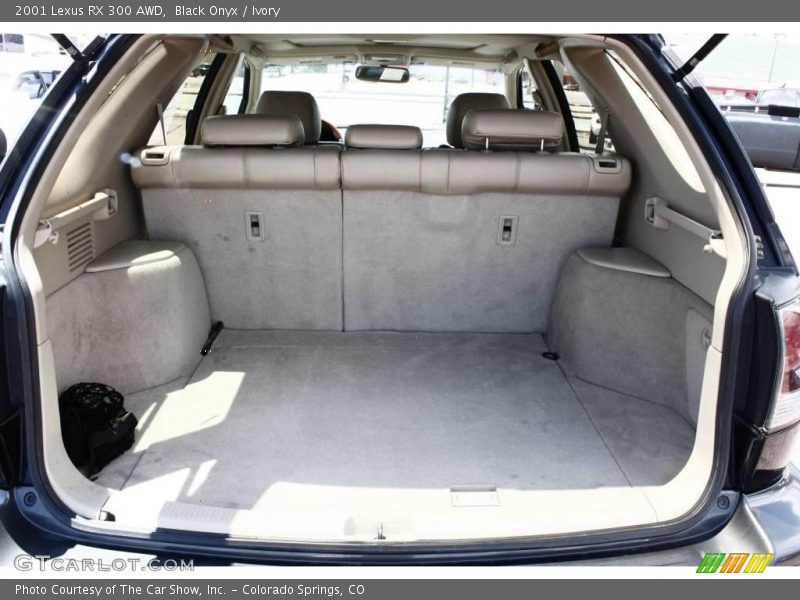Black Onyx / Ivory 2001 Lexus RX 300 AWD