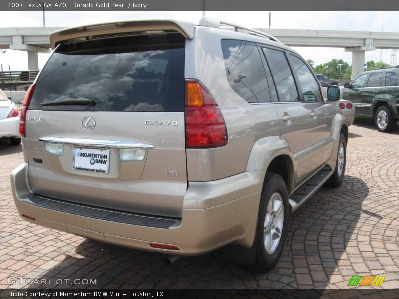 Dorado Gold Pearl / Ivory 2003 Lexus GX 470