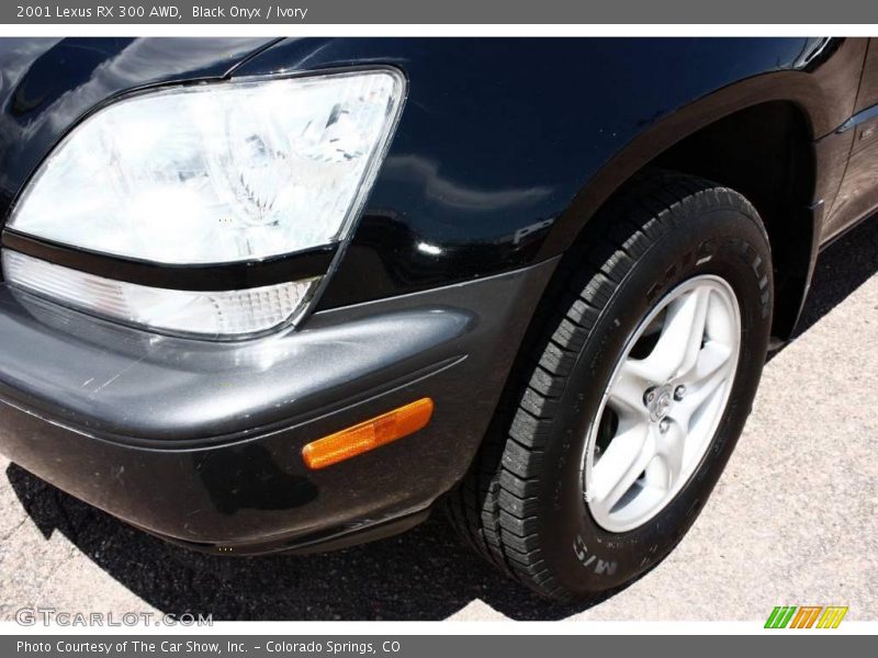 Black Onyx / Ivory 2001 Lexus RX 300 AWD