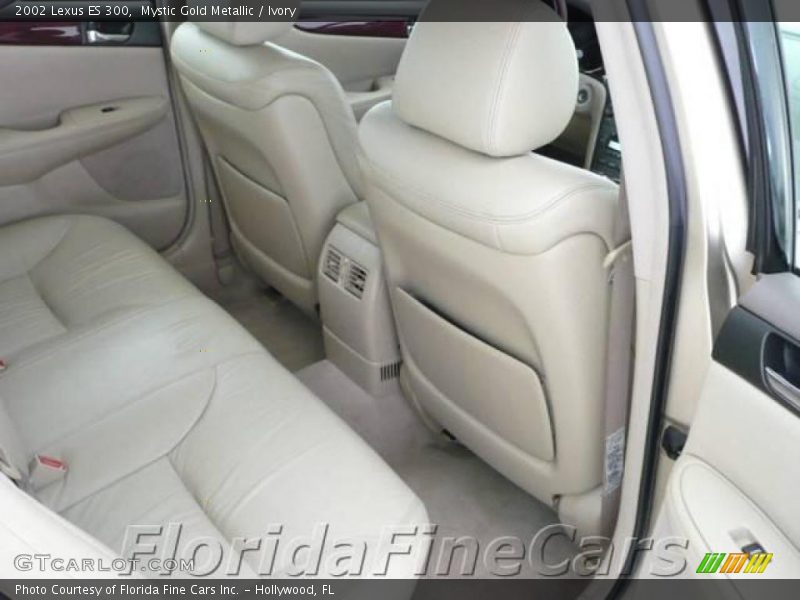 Mystic Gold Metallic / Ivory 2002 Lexus ES 300