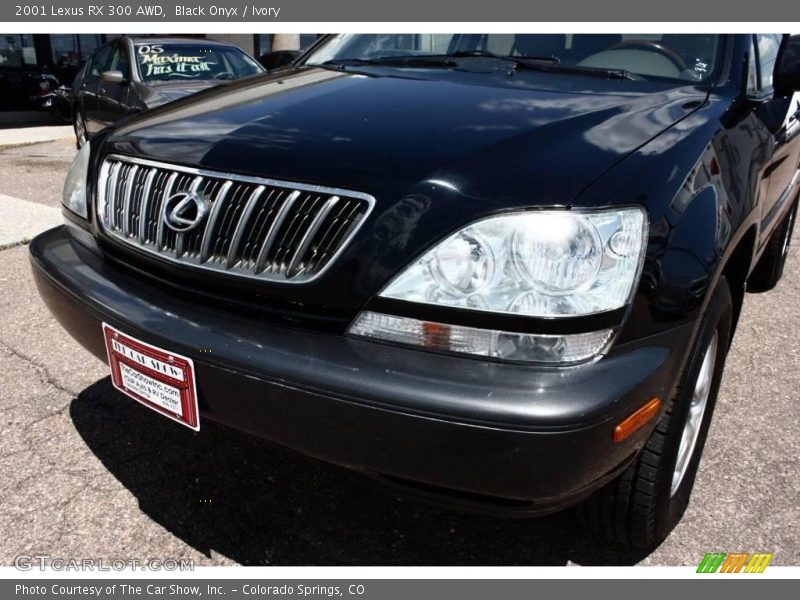 Black Onyx / Ivory 2001 Lexus RX 300 AWD
