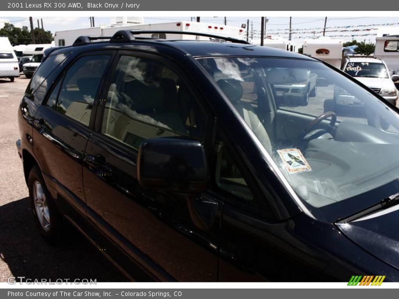 Black Onyx / Ivory 2001 Lexus RX 300 AWD