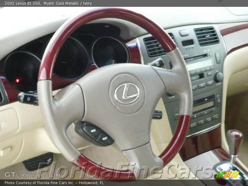 Mystic Gold Metallic / Ivory 2002 Lexus ES 300