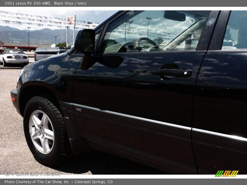 Black Onyx / Ivory 2001 Lexus RX 300 AWD