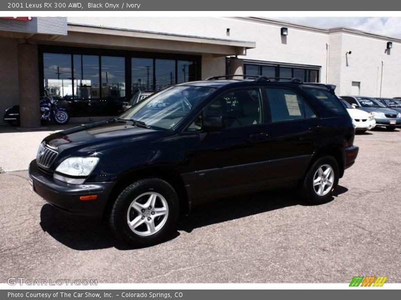 Black Onyx / Ivory 2001 Lexus RX 300 AWD