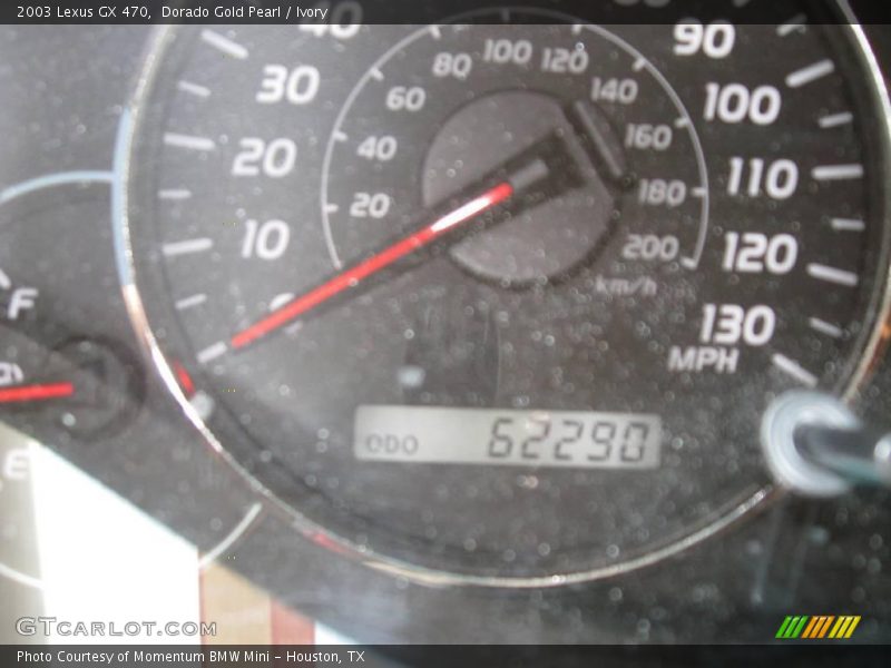 Dorado Gold Pearl / Ivory 2003 Lexus GX 470