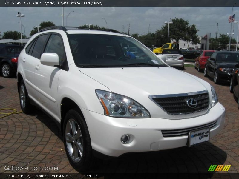 Crystal White Pearl / Ivory 2006 Lexus RX 400h Hybrid