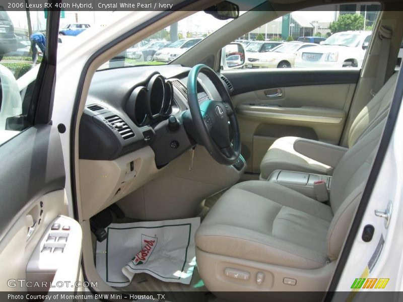 Crystal White Pearl / Ivory 2006 Lexus RX 400h Hybrid