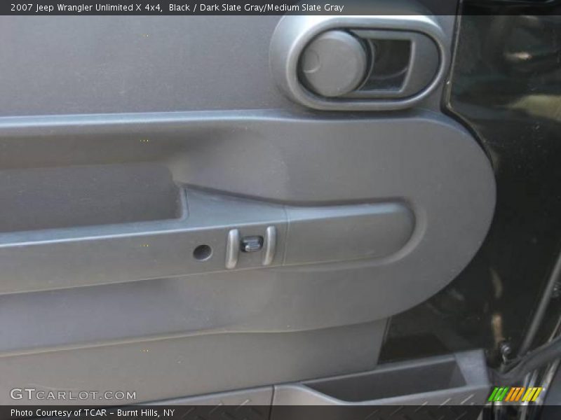 Black / Dark Slate Gray/Medium Slate Gray 2007 Jeep Wrangler Unlimited X 4x4