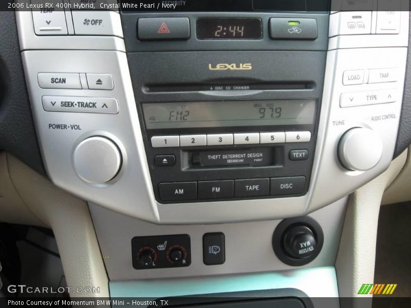 Crystal White Pearl / Ivory 2006 Lexus RX 400h Hybrid