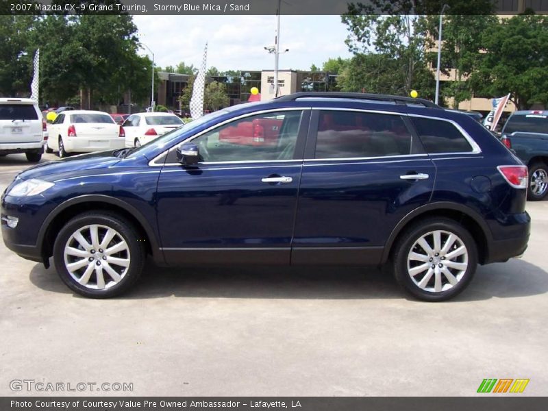 Stormy Blue Mica / Sand 2007 Mazda CX-9 Grand Touring
