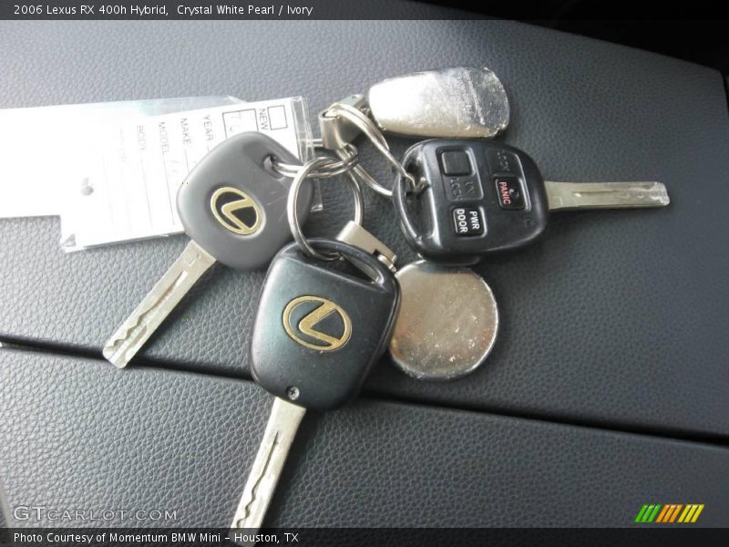 Crystal White Pearl / Ivory 2006 Lexus RX 400h Hybrid