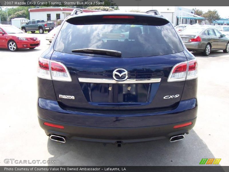 Stormy Blue Mica / Sand 2007 Mazda CX-9 Grand Touring