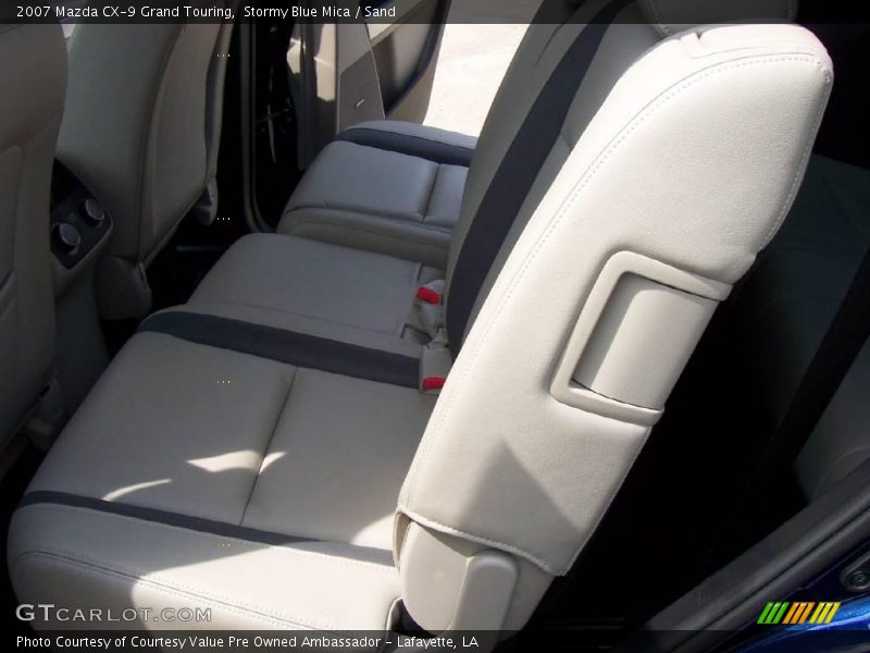 Stormy Blue Mica / Sand 2007 Mazda CX-9 Grand Touring