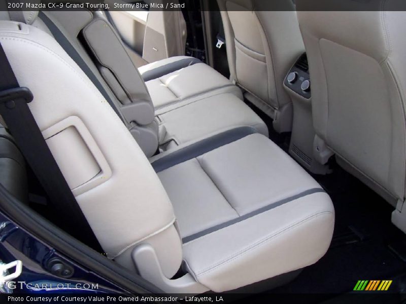 Stormy Blue Mica / Sand 2007 Mazda CX-9 Grand Touring