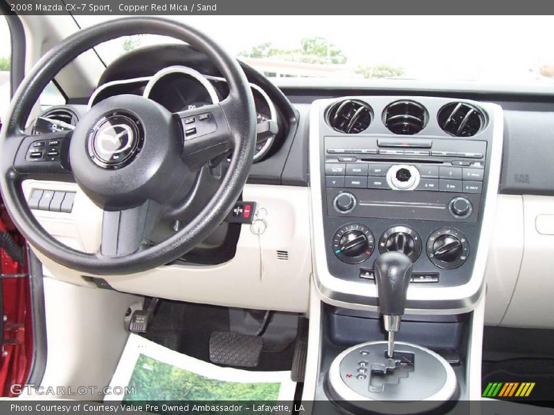 Copper Red Mica / Sand 2008 Mazda CX-7 Sport