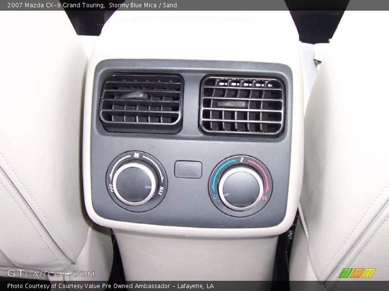 Stormy Blue Mica / Sand 2007 Mazda CX-9 Grand Touring