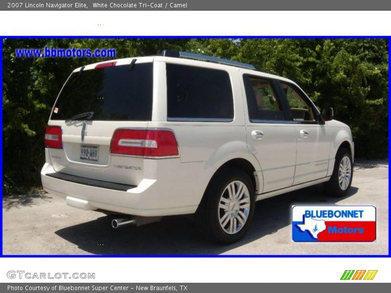 White Chocolate Tri-Coat / Camel 2007 Lincoln Navigator Elite