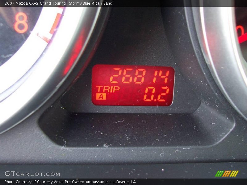 Stormy Blue Mica / Sand 2007 Mazda CX-9 Grand Touring