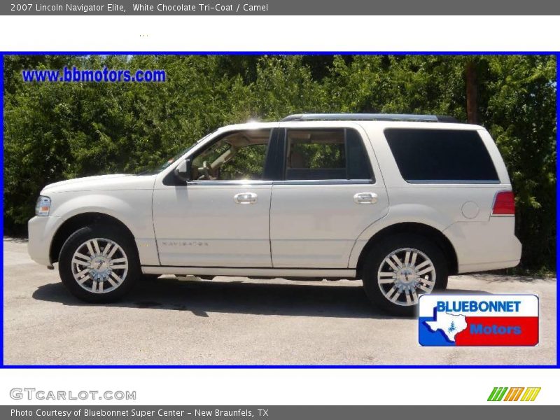 White Chocolate Tri-Coat / Camel 2007 Lincoln Navigator Elite