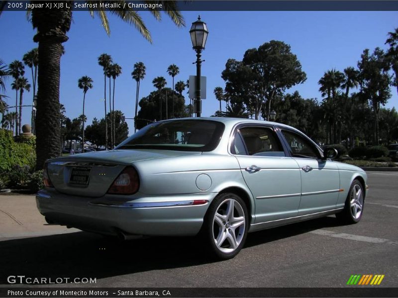 Seafrost Metallic / Champagne 2005 Jaguar XJ XJ8 L