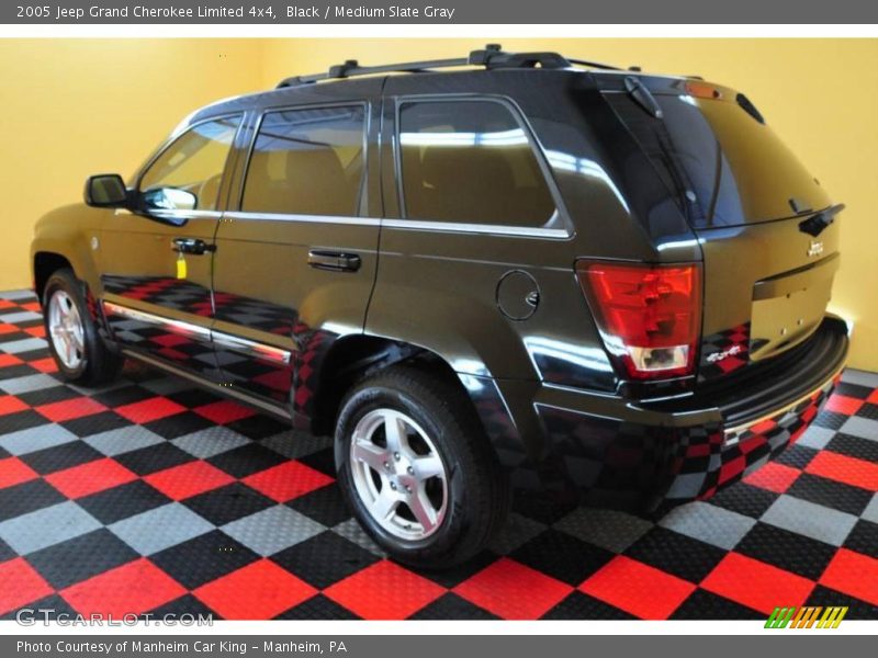 Black / Medium Slate Gray 2005 Jeep Grand Cherokee Limited 4x4