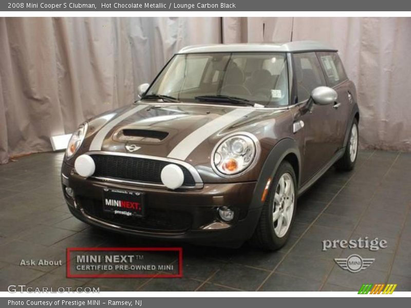 Hot Chocolate Metallic / Lounge Carbon Black 2008 Mini Cooper S Clubman