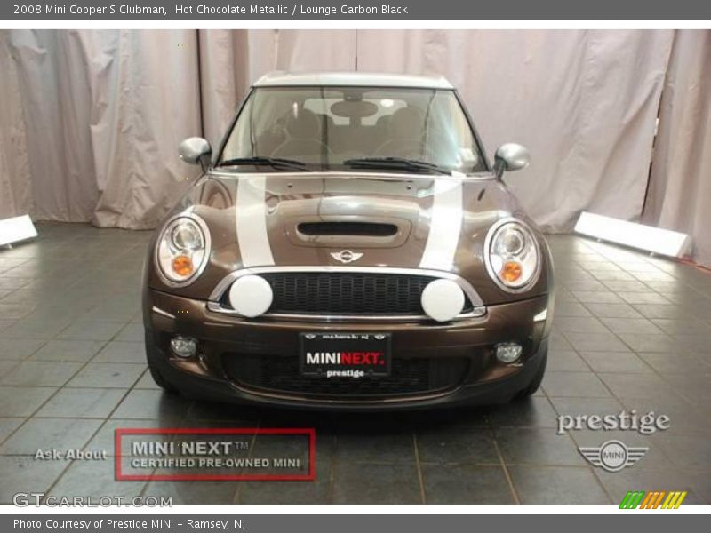 Hot Chocolate Metallic / Lounge Carbon Black 2008 Mini Cooper S Clubman