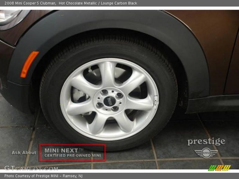 Hot Chocolate Metallic / Lounge Carbon Black 2008 Mini Cooper S Clubman