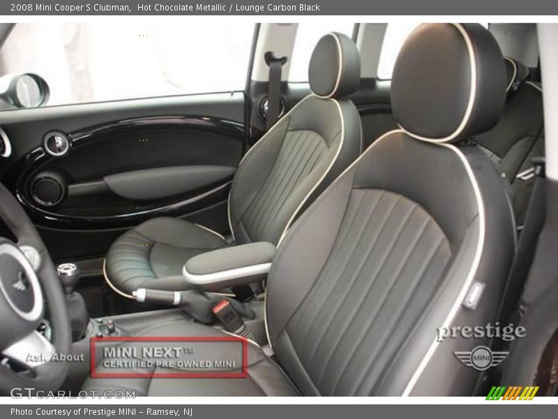 Hot Chocolate Metallic / Lounge Carbon Black 2008 Mini Cooper S Clubman
