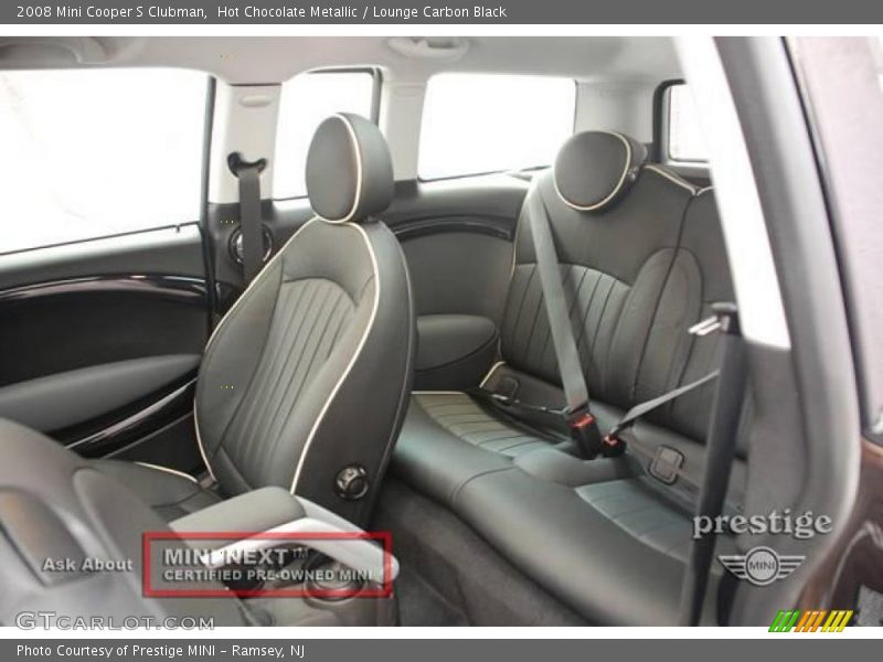 Hot Chocolate Metallic / Lounge Carbon Black 2008 Mini Cooper S Clubman